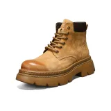 Коричневый Желтый (Средний Верх с Флисовой Подкладкой)