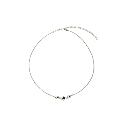 LOPHNE Серебряное покрытие медные ожерелья женские