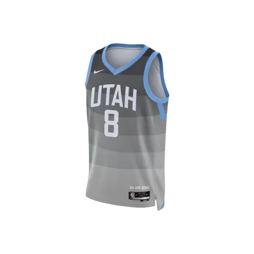 NBA Utah Jazz Swingman Dri FIT Swoosh Баскетбольная Джерси Фанатская версия Унисекс