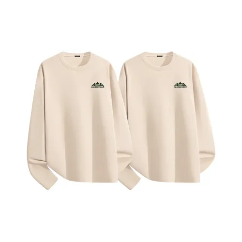 FAIRWHALE Длинный рукав Т-рубашка Унисекс