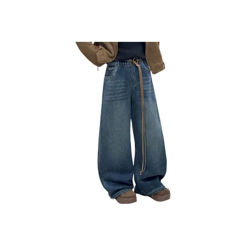 T.MOO Blue School Age Jeans T.MOO Синие Джинсы для школьного возраста