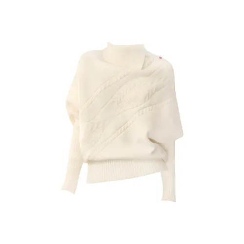 MORTEN SOLUM Экрю Женская Трикотажная