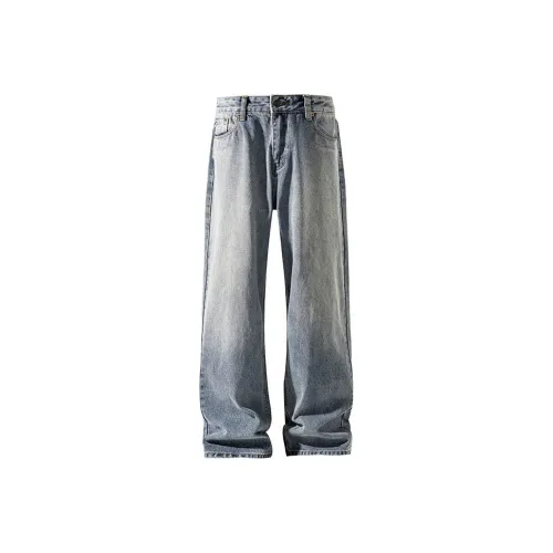 NRXX Blue Unisex Jeans NRXX Синий Унисекс Джинсы