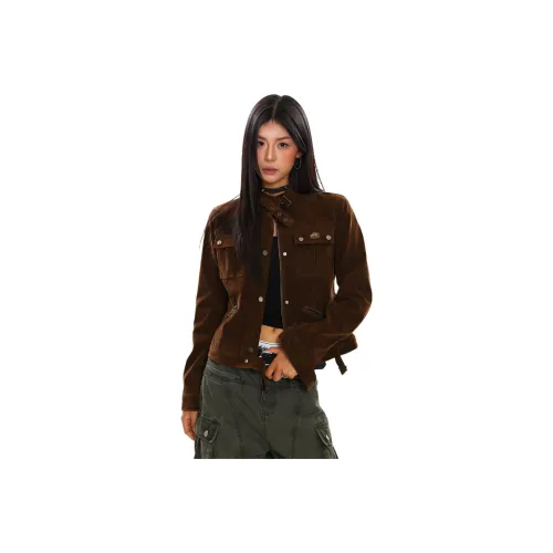 PIXEL CAKE Коричневый Унисекс Куртки