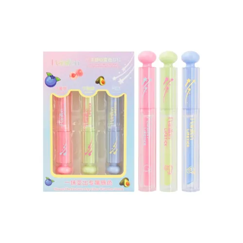 PNF Увлажняющий Lipstick с изменяющимся цветом Увлажняющий Блестящий Питательный Глянцевый