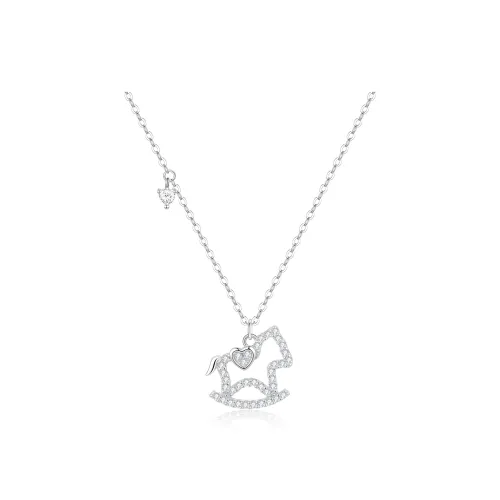 Barbie Серебро S925 Ожерелье Женское