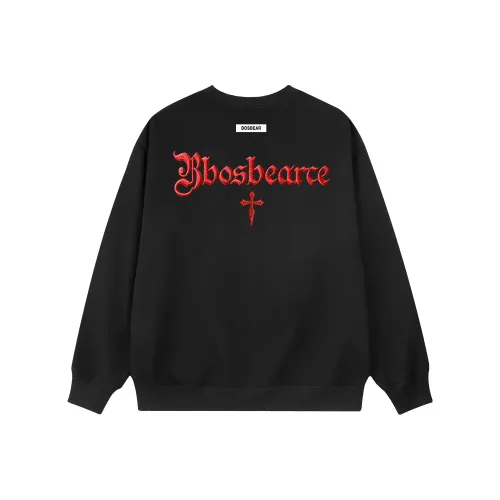 BOS BEAR Свитшот с круглым вырезом Унисекс
