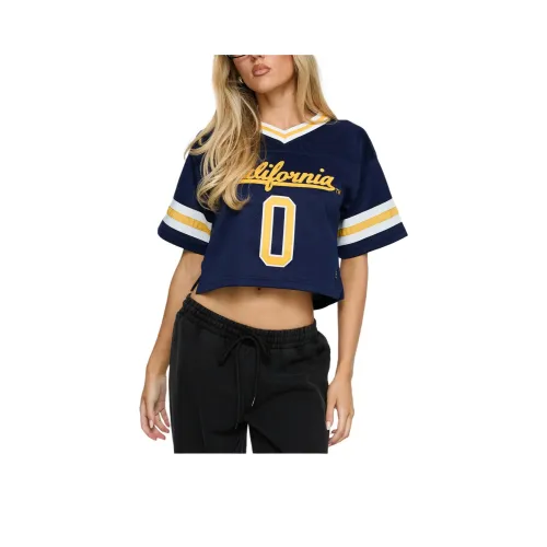 PRINCESS POLLY UC Berkeley Укороченный Футболка Футбол Джерси Женские