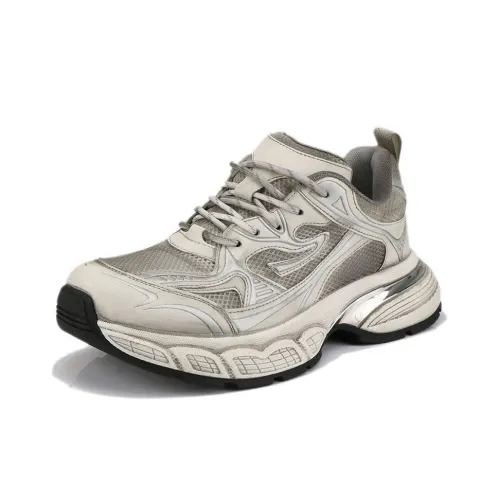 SENJIALUO Низкий топ толстая подошва кроссовки мужские