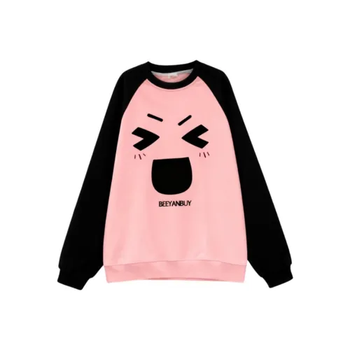 INCO VIBE Черный Розовый Женский Свитшот