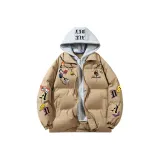 Хаки серый капюшон