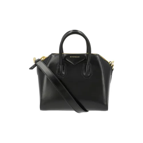 GIVENCHY Телячья кожа Одно плечо Сумка Мини Женская Черная