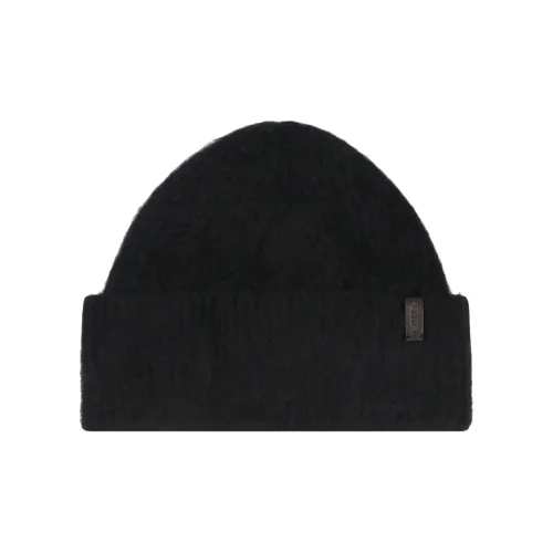 VINCE Кашемир Шапки-бини Женские Черный