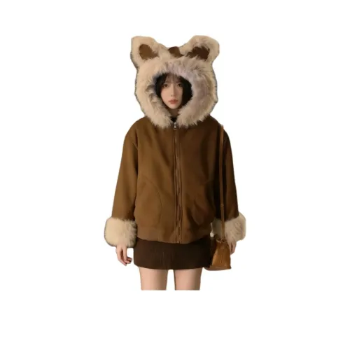 Amyway Кофе Женские Пуховики