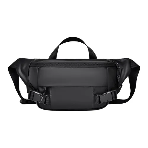 Fillove Ткань Плечевая Сумка Стандартная Унисекс Черная