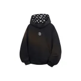 Чёрный с вышивкой Million Stitch