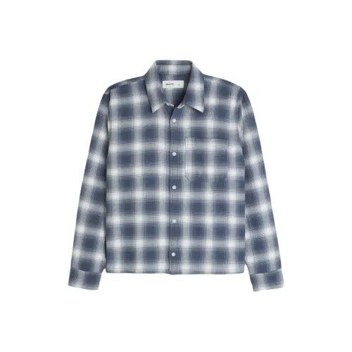 Hollister Мужские Синие Рубашки