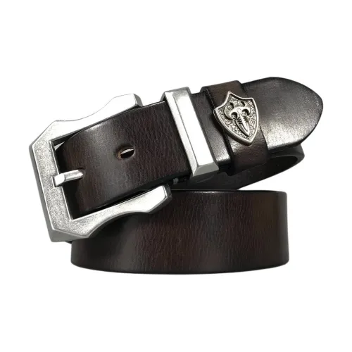 Devanro Ремни из натуральной коровьей кожи мужские 3,8 см