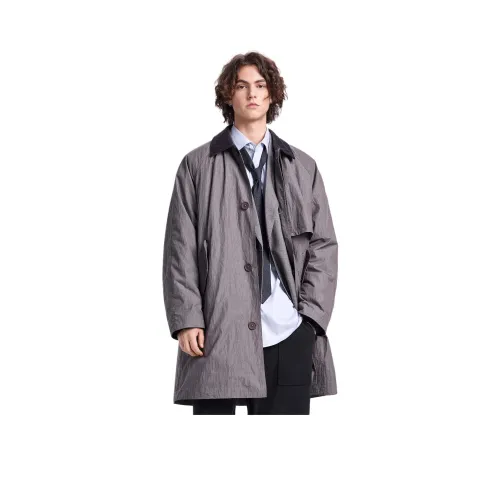 WILD LEADER Космический серый Мужской Пуховик