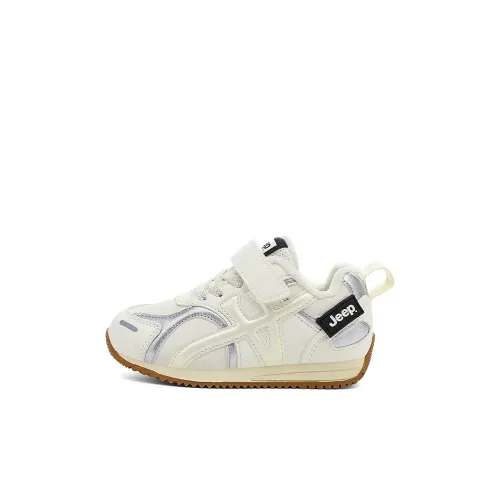 Jeep Детская хлопковая обувь цвета слоновой кости для малышей