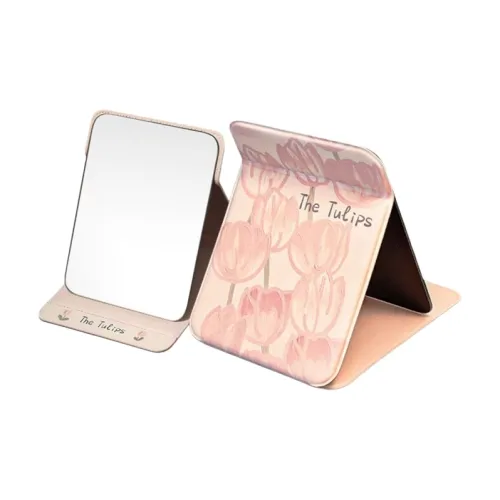 GEANNUO Instagram стиль Тюльпан Освежающий Портативный Зеркало MAKE UP Складное зеркало