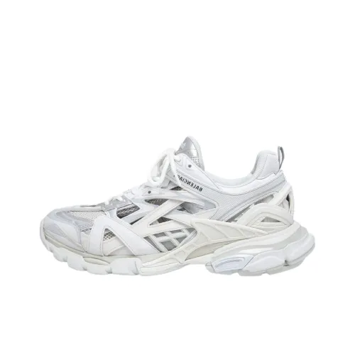 Balenciaga Track 2,0 Low Топ Толстоподошвенные кроссовки Мужской Белый