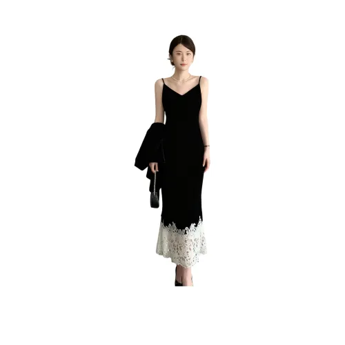 ZUOSAISI Теплая зима Slip Платье Женское