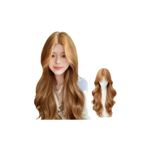 YOSEE [Xu Yan В одном стиле] CENTER Часть Wig Cap Осень и зима Атмосфера Большая волна Высокая температура Пряжа