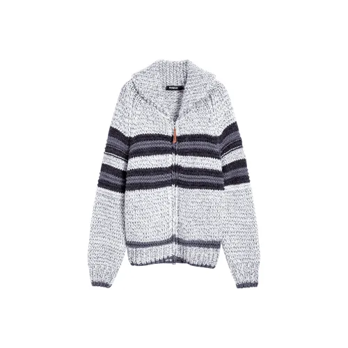 Desigual Черный Белый Женские Свитера