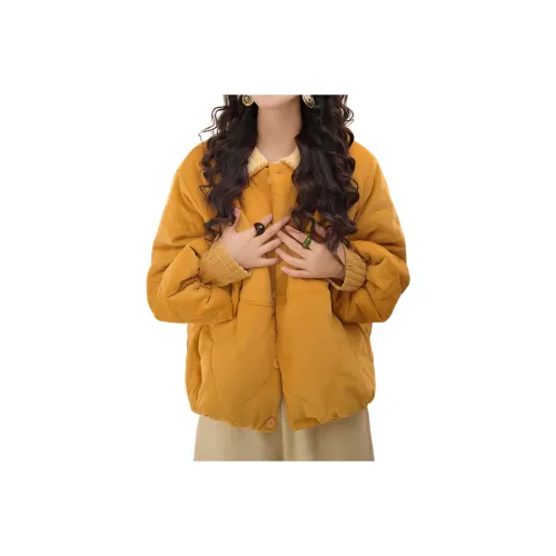 NEMOWU Стеганый хлопковый пуховик женский