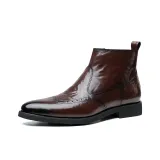 Коричневый с флисовой подкладкой