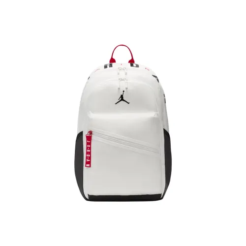 Jordan Polyester Backpack Unisex White Джордан Полиэстер Рюкзак Унисекс Белый