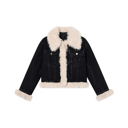 ЮЙЧЖАОЛИНЬ Черный Женские пуховики