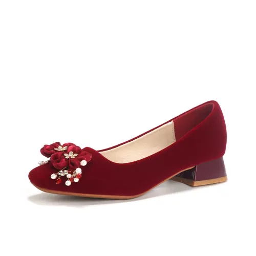 AFJI Грубый каблук Высокие каблуки Женские