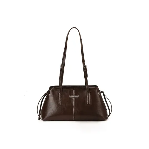 RIVMIND ПУ (полиуретан) Сумка через плечо Стандартная Женская Кофейный Бордовый Коричневый Черный