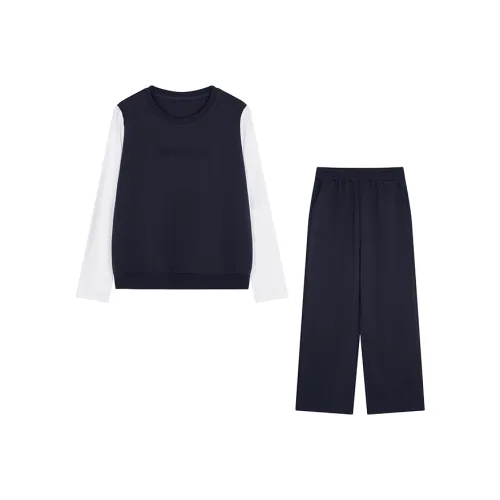 Mo Han Yi Mei Повседневный костюм женский темно-синий