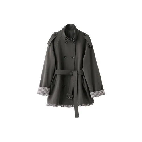 MORii Серый Женский Тренч