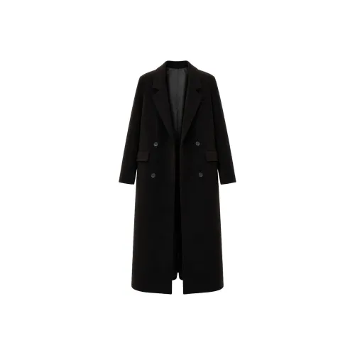 COVER TIME Черное Женское Пальто