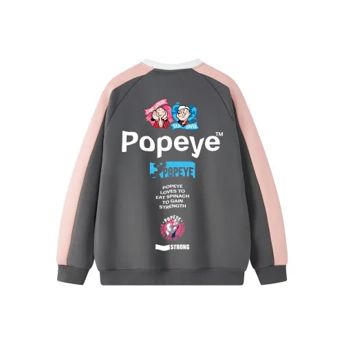 Свитшот Popeye с круглым вырезом унисекс
