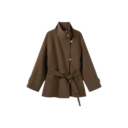 Cotton Gene Мокко Женское Пальто