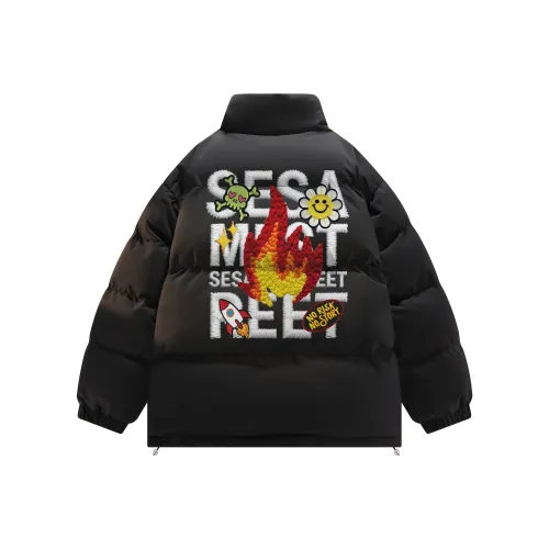 SESAME STREET Хлопковый пуховик унисекс