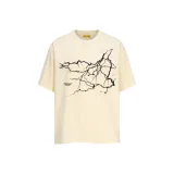 Абрикосовый топ с короткими рукавами