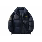 Темно-синий и желтый логотип