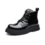 Черный с флисовой подкладкой