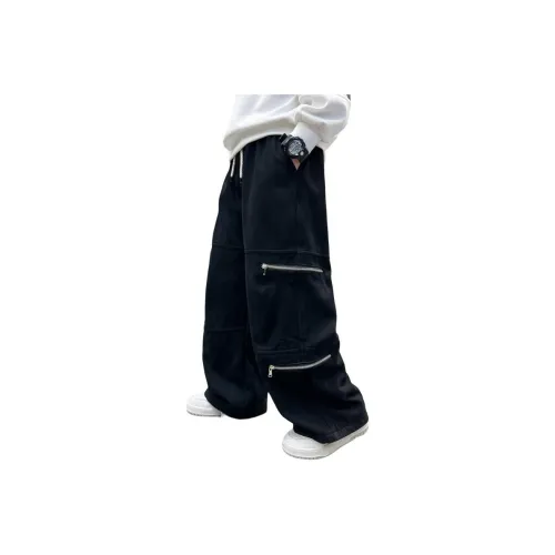 Smileyworld Матовый Черный Школьные Брюки