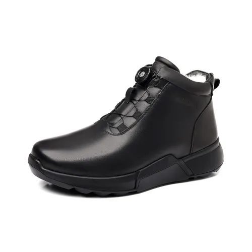 Mulinsen Сноубутсы Черный [Кожаная обувь Размер 40 в этой модели = Спортивная обувь Размер 41] Мужской