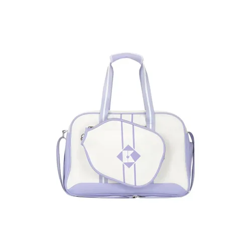 KUMPOO Большая емкость Спортивная сумка Стандартная Унисекс Белый Фиолетовый