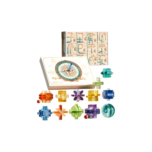 JIZAN Головоломки-разъемные кольца