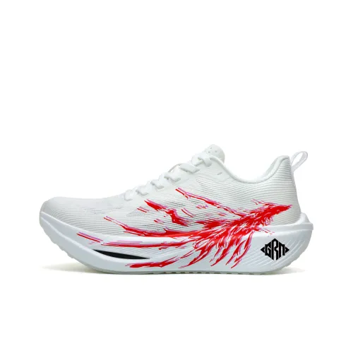 K Bird Low Топ Детские беговые кроссовки Малиновый Перо Красный Унисекс