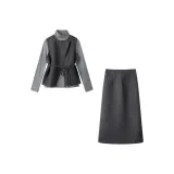 Серый набор из трех предметов